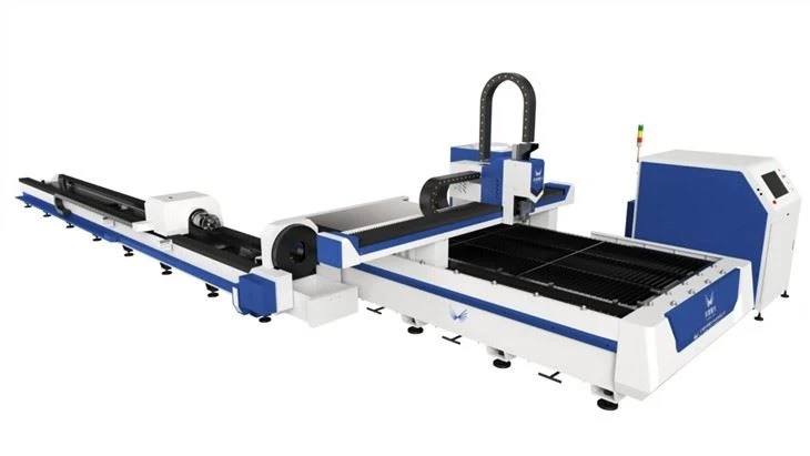 3000W CNC Protected Fiber Laser Carbon Steel Cutting Machine For Metal Sheet And Pipe