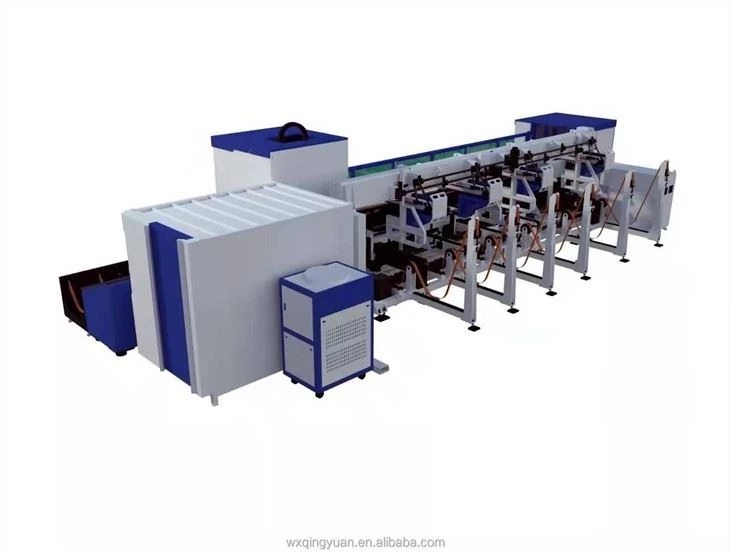 Affordable Price QY Auto Loading And Unloading Round Pipe And Square Pipe High Precision Cut Cnc Fiber Laser Cutting Machine