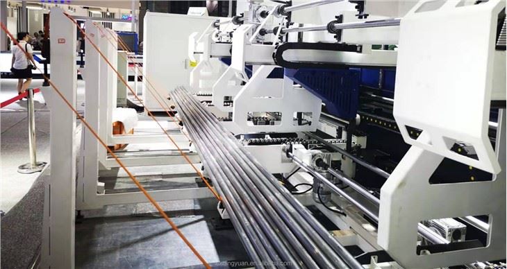 Affordable Price QY Auto Loading And Unloading Round Pipe And Square Pipe High Precision Cut Cnc Fiber Laser Cutting Machine